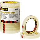 Adhesive tape transp. scotch,19 mm x 66 m