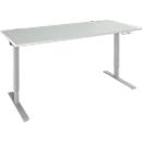 AERO FLEX Schreibtisch, mit Doppel- Teleskop, 660 mm Hub, verschiedene Breiten