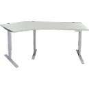 AERO FLEX Winkeltisch 135&deg;, mit Doppel- Teleskop und 660 mm Hub, Ansatz rechts oder links