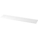 Afdekplaat TOPAS LINE, voor archiefrekken en kasten, B 2005 mm, wit