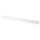 Afdekplaat TOPAS LINE, voor archiefrekken en kasten, B 2405 mm, wit