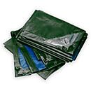 Afdekzeil, extreem sterk, 8 x 12 m, groen/blauw