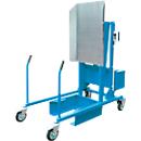 Afval container station kiepstation MKS-F, electrohydraulisch 12 V, bleu RAL 5012