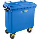 Afvalcontainer MGB 770 FD, kunststof, 770 l, blauw