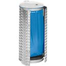Afvalverzamelaar Compact, rvs/aluminium-duet plaat, grijs