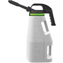 Afvulkan, polyetheen, met uitloop kort/lang, 10 l volume