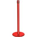 Afzetpaal GLA45, zonder trekband, H 955 mm, met lege cassette, rood