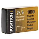 Agrafes 26/6, pour agrafeuse B440/440LR/B3000/B3100, 1000 p.