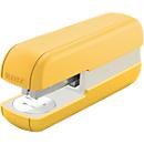 Agrafeuse 5567 Cosy Leitz®, pour jusqu'à 30 feuilles, 1 boîte d'agrafes incluse, jaune