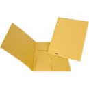 Aktensammler Biella Jura, DIN A4, bis 240 Blatt, L 340 x B 290 x H 2 mm, Karton, gelb