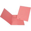 Aktensammler Biella Jura, DIN A4, bis 240 Blatt, L 340 x B 290 x H 2 mm, Karton, rot