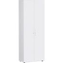 Aktenschrank PALENQUE, 6 OH, abschliessbar, B 800 x T 420 x H 2160 mm, weiss