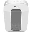 Aktenvernichter Fellowes® Powershred LX50, Partikelschnitt 4 x 37 mm, P-4, 17 l, 9 Blatt Schnittleistung, Sicherheitsstopp, weiß