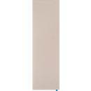 Akustik-Pinboard Wall Up, Absorptionsklasse B, Stärke 20 mm, Textil & Recycling-PET, beige, B 595 x H 2000 mm