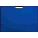 ALCO klembord, A3 liggend, kunststof, blauw