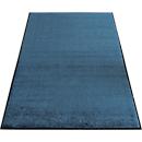 Alfombra antisuciedad Eazycare Aqua, secado rápido, resistente a los colores y a los rayos UV, ancho 1200 x largo 2400 mm, olefina, azul