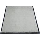 alfombra de retención de suciedad miltex Eazycare Style, angular, antiestática, resistente a los rayos UV, lavable, nylon de alta torsión y caucho niltril, 750 x 850 mm, gris guijarro