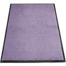 alfombra de retención de suciedad miltex Eazycare Style, angular, antiestática, resistente a los rayos UV, lavable, nylon de alta torsión y caucho niltril, 800 x 1200 mm, azul-morado