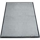 alfombra de retención de suciedad miltex Eazycare Style, angular, antiestática, resistente a los rayos UV, lavable, nylon de alta torsión y caucho niltril, 800 x 1200 mm, gris tráfico
