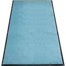alfombra de retención de suciedad miltex Eazycare Style, angular, antiestática, resistente a los rayos UV, lavable, nylon de alta torsión y caucho niltril, 850 x 1500 mm, azul pastel