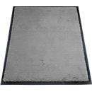 alfombra de retención de suciedad miltex Eazycare Style, angular, antiestática, resistente a los rayos UV, lavable, nylon de alta torsión y goma Niltril, 600 x 850 mm, gris basalto