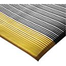 Alfombrilla antifatiga Orthomat® Ribbed, Safety, 600 x 900 mm