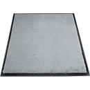Alfombrilla para retener la suciedad Eazycare Style de Miltex, cuadrada, antiestática, resistente a los rayos UV, lavable, de ECONYL® y caucho Niltril, 750 x 850 mm, color gris tráfico