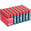 Alkaline batterijen Ansmann, Mignon AA, levensduur 7 jaar, 40 stuks