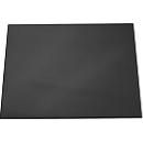 Almohadilla de escritorio de lámina con panel de vista completa, negro
