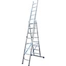 Alu-Vielzweckleiter 3 x 8 Sprossen