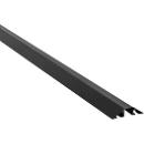 Aluminium cable bridge, L 2000 mm, black