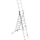Aluminium- combi- ladder TRIO, 3- delig