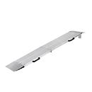 Aluminium loading ramps AOS-F 1, 400 x 2000 mm, 2-part, 16 kg