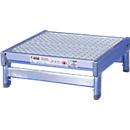 Aluminium slatted platform, 200 x 550 x 500 mm