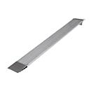 Aluminum loading rail, W 300 mm, L 3000 mm, 16 kg