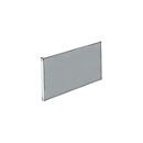 Aluna plus desk divider, 1000 x 600, grey