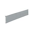 Aluna plus desk divider, 1600 x 400, grey