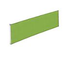 Aluna plus desk divider, 1800 x 600, green