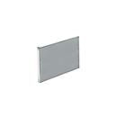 Aluna plus desk divider, 800 x 600, grey