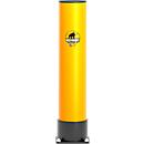Ampere Rammschutz-Poller Rack-Mammut®, Kunststoff, Ø 144 x H 600 mm, verkehrsgelb