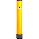 Ampere Rammschutz-Poller Rack-Mammut®, Kunststoff, Ø 144 x H 900 mm, verkehrsgelb