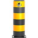 Ampere Rammschutz-Poller Rack-Mammut® Strong, Kunststoff, Ø 200 x H 600 mm, verkehrsgelb