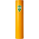 Ampere Regalstützenschutz Eco Rack®, Größe L, recycelter Kunststoff, B 101-110 x H 600 mm, verkehrsgelb