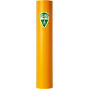 Ampere Regalstützenschutz Eco Rack®, Größe M, recycelter Kunststoff, B 88-100 x H 600 mm, verkehrsgelb