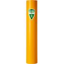 Ampere Regalstützenschutz Eco Rack®, Größe S, recycelter Kunststoff, B 70-87 mm x H 600 mm, verkehrsgelb