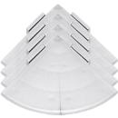 Angles pour grille de sol Yoga Rost®, argent, 4 p.