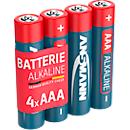 Ansmann Alkaline-batterijen Micro AAA, 4 stuks