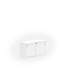 Anstellschiebetürenschrank NEVADA, B 1200 x H 740 mm, weiß 