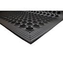 Anti-fatigue mat Ramming mat, 800 x 1200 mm, made of an SBR/nitrile rubber mix, anti-slip
