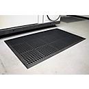 Anti-fatigue mat Ramp mat, 900 x 1500 mm, made of an SBR/nitrile rubber mix, non-slip